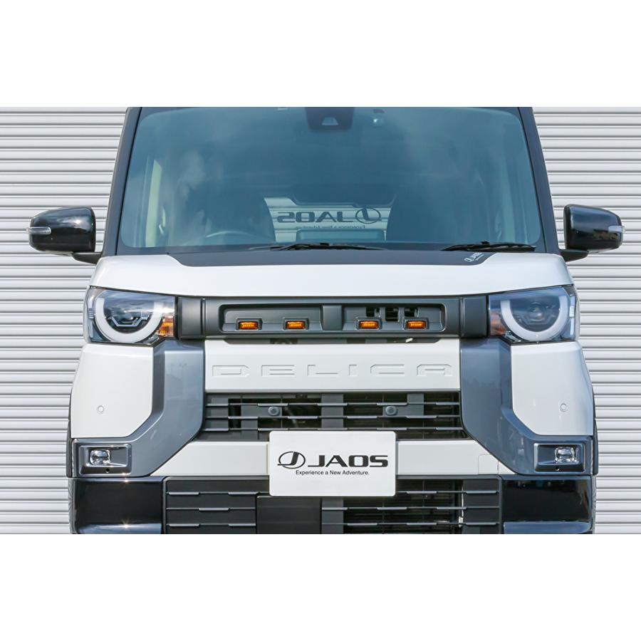 JAOS ジャオス フロント グリル 塗装品 マットブラック 2023y05 JAOS ジャオス フロント グリル 塗装品 マットブラック 2023y05