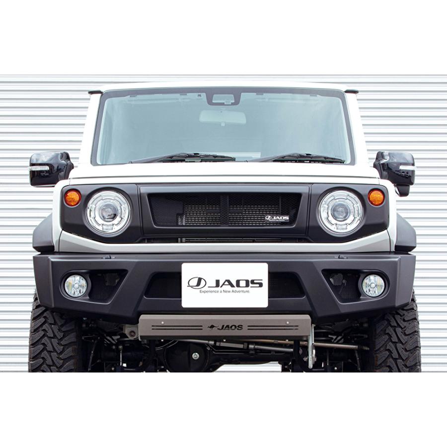 JAOS ジャオス フロントグリル 未塗装 2018.07- ジムニー シエラ JB74