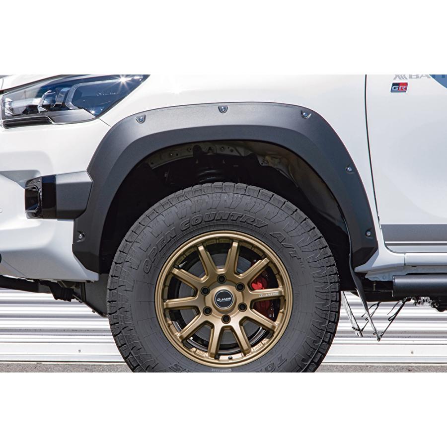 ハイラックスgrスポーツ　パイプフェンダーVP25　オーダー製品 ハイラックスgrスポーツ パイプフェンダーVP25 オーダー製品