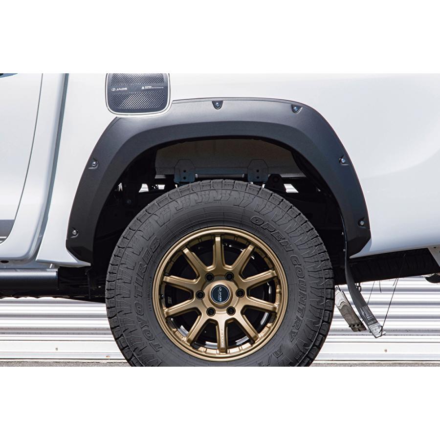 ハイラックス GR SPORT」JAOS フェンダーガーニッシュ type-X 楽天市場】JAOS フェンダーガーニッシュ type-X 未塗装品