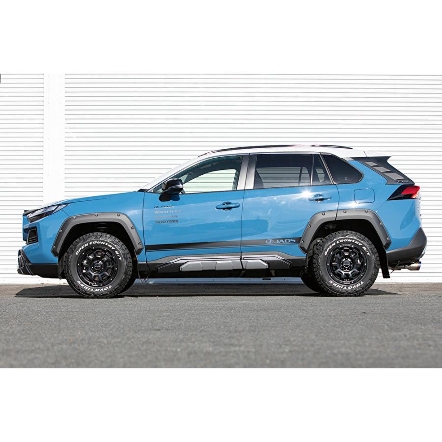 JAOS ジャオス フェンダーガーニッシュ type-X 塗装品 マットブラック 2019.04- 50系 RAV4 ラブフォー ※構造変更が必要 B135125MB｜bigrun-ichige-store｜04