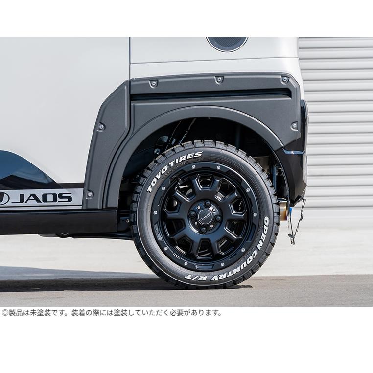 JAOS（ジャオス） フェンダーガーニッシュ type-X 未塗装 2025y10