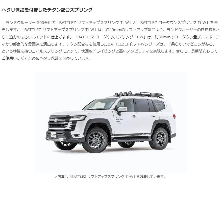 JAOS BATTLEZ ジャオス バトルズ ローダウンスプリング Ti-W