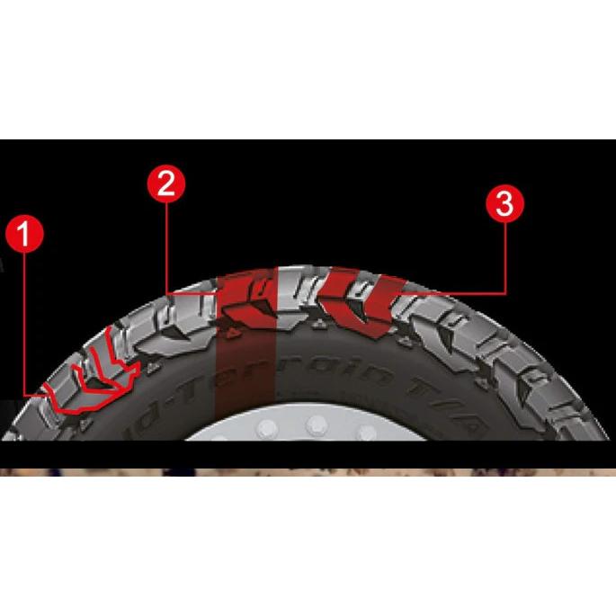 BFGoodrich Mud-Terrain BFグッドリッチ マッドテレーン T/A KM3 LT 275/65R18 123/120Q １本価格 ２本以上ご注文にて送料無料の画像