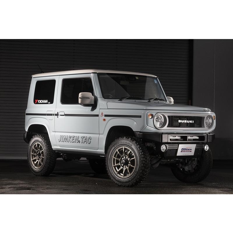 5ZIGEN BLACK MAN GI ブラックマン ジーアイ ジムニー シエラ 5.5J-16 +20/±0 5H139.7 選べるカラー & BFGoodrich All-Terrain T/A KO2 215/65R16｜bigrun-ichige-store｜03