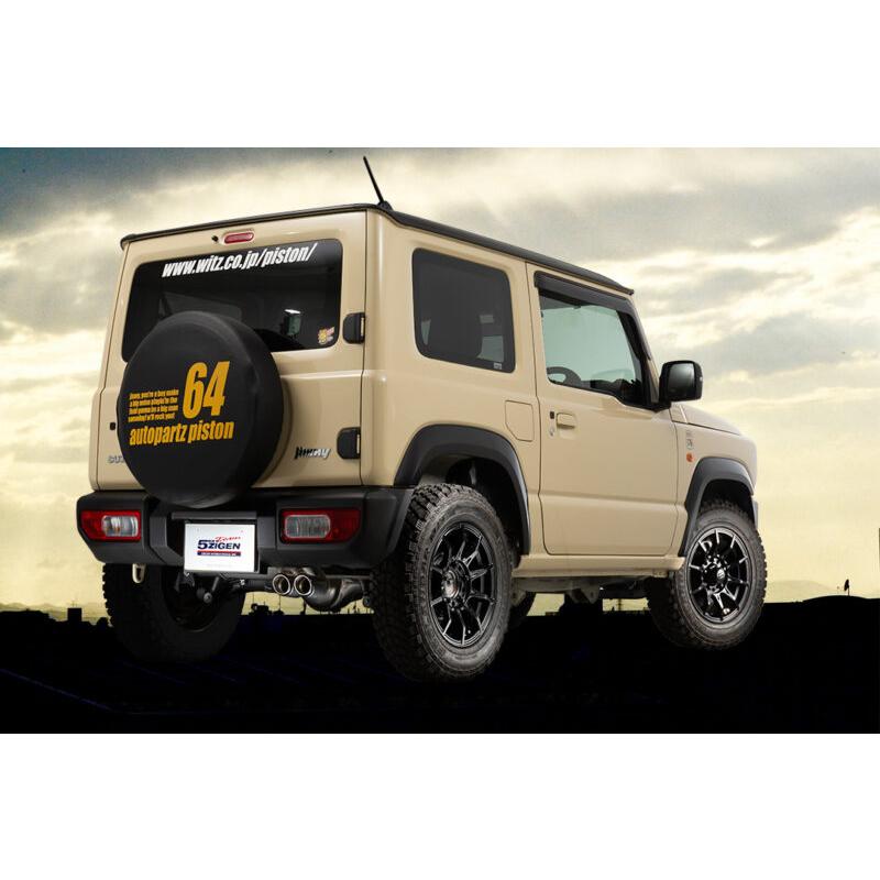 5ZIGEN BLACK MAN GI ブラックマン ジーアイ ジムニー シエラ 5.5J-16 +20/±0 5H139.7 選べるカラー & BFGoodrich All-Terrain T/A KO2 225/70R16｜bigrun-ichige-store｜06