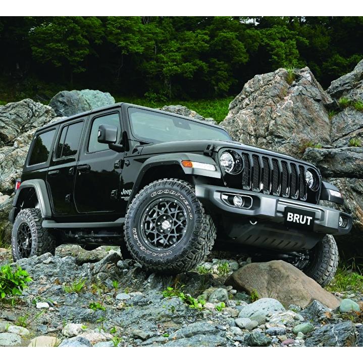 TRISTAR BRUT トライスター ブルート BR-55 JL/JK ラングラー 8.0J-18 +43 5H127 選べるホイールカラー & BFGoodrich All-Terrain T/A KO2 35×12.5R18｜bigrun-ichige-store｜05