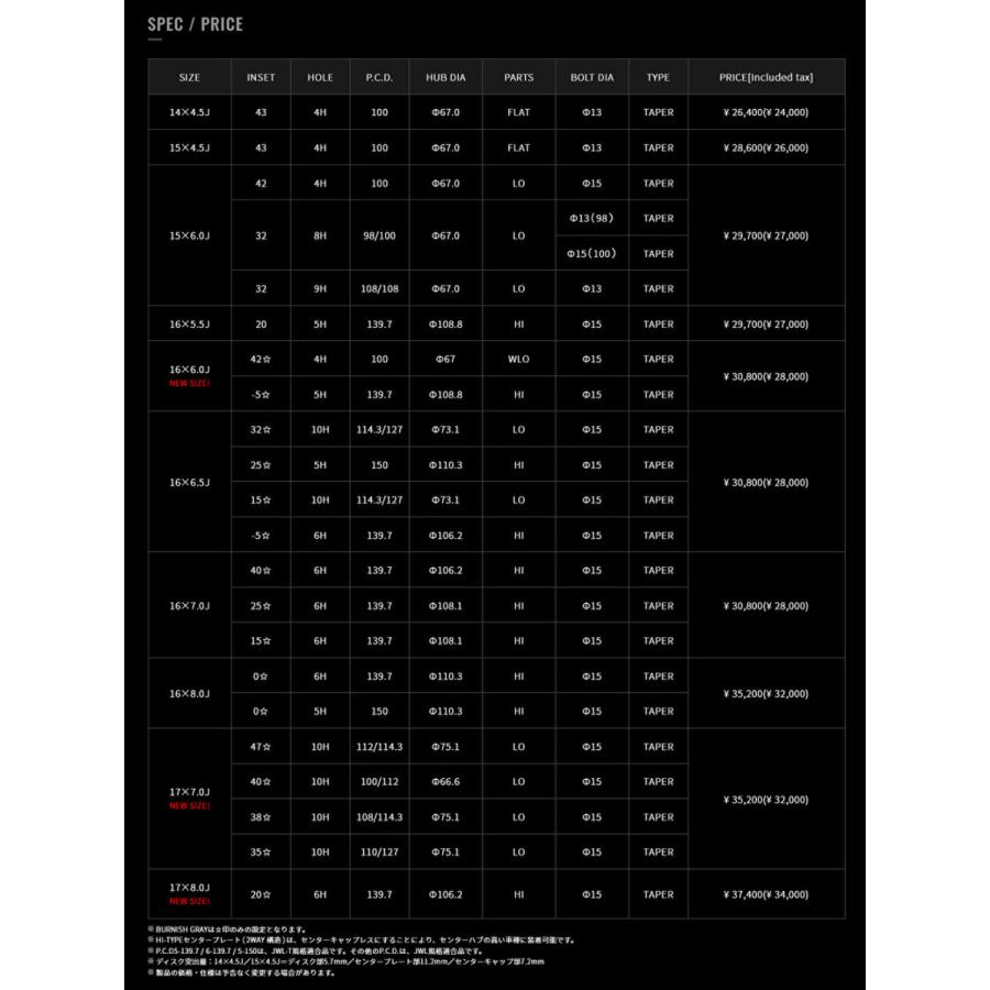 CRIMSON クリムソン DEAN クロスカントリー 8.0J-16 ±0 5H150 選べるホイールカラー & ブリヂストン デューラー M/T 674 265/75R16｜bigrun-ichige-store｜03