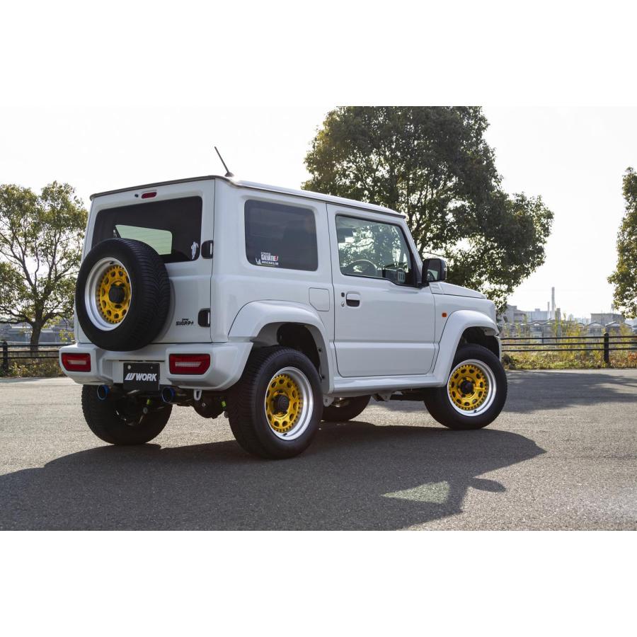 ワーク　クラッグガルバトレ16インチ ホイール　ジムニーシエラ　５本 WORK ワーク クラッグ ガルバトレ 5.5-16 ホイール1本 CRAG