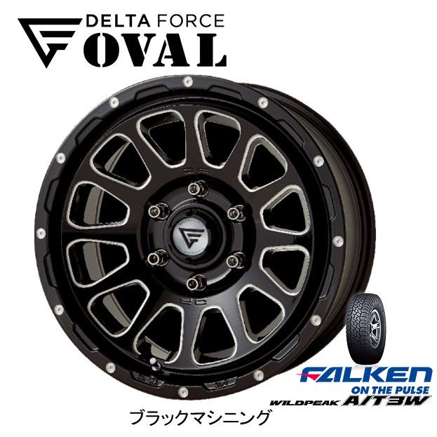 DELTA FORCE OVAL デルタフォース オーバル 8.0J-17 +20 6H139.7 