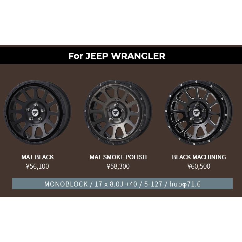 DELTA FORCE OVAL デルタフォース オーバル JLラングラー 8.0J-17 +40 5H127 ブラックマシニング & BFGoodrich Mud-Terrain T/A KM3 265/70R17｜bigrun-ichige-store｜03