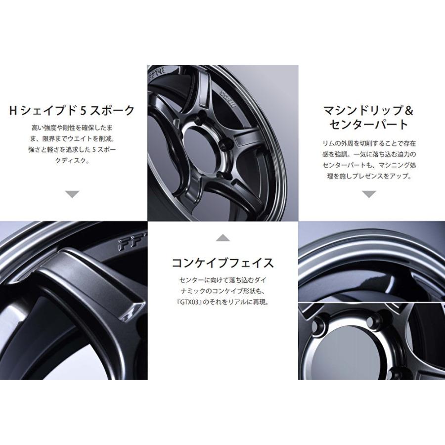 SSR SSR DEVIDE X03J ジムニー ジムニーシエラ 5.5J-16 +22/±0 5H139.7