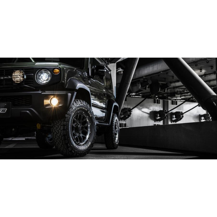 RAYS レイズ TEAM DAYTONA F6 Boost ジムニー O/F付車 6.0J-16 -5 5H139.7 ダークブロンズ & ヨコハマ ジオランダー A/T G015 175/80R16の画像