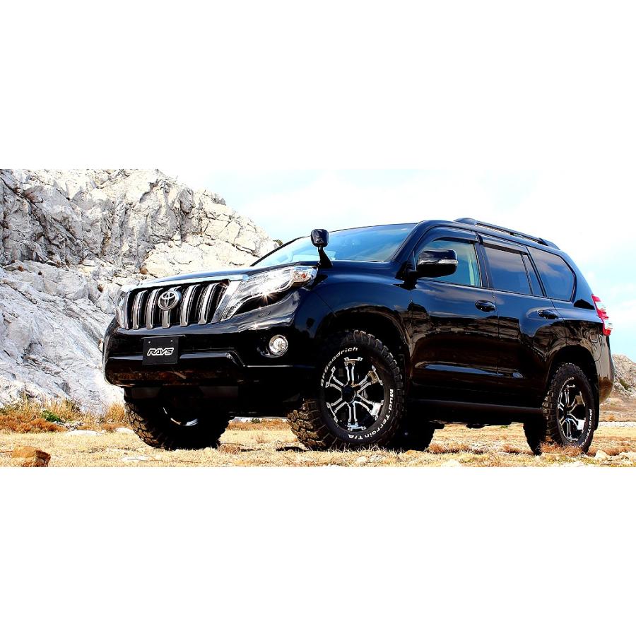 TEAM DAYTONA RAYS レイズ FDX 8.0J-17 +20 6H139.7 ブラック