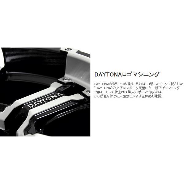 RAYS レイズ TEAM DAYTONA FDX 8.0J-17 +20 6H139.7 ブラック/ダイヤモンドカット \u0026 ヨコハマ ジオランダー X-A/T G016 295/70R17の画像