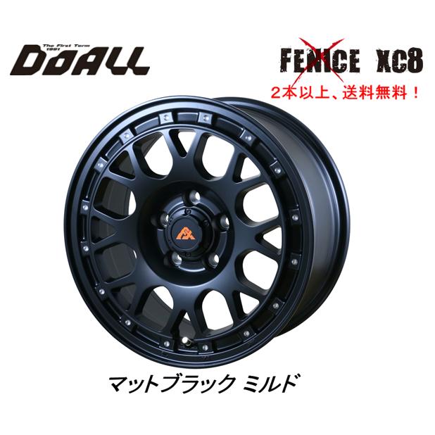 ドゥオール DOALL Fenice X XC8 デリカD5 7.0J-16 +35 5H114.3 マット