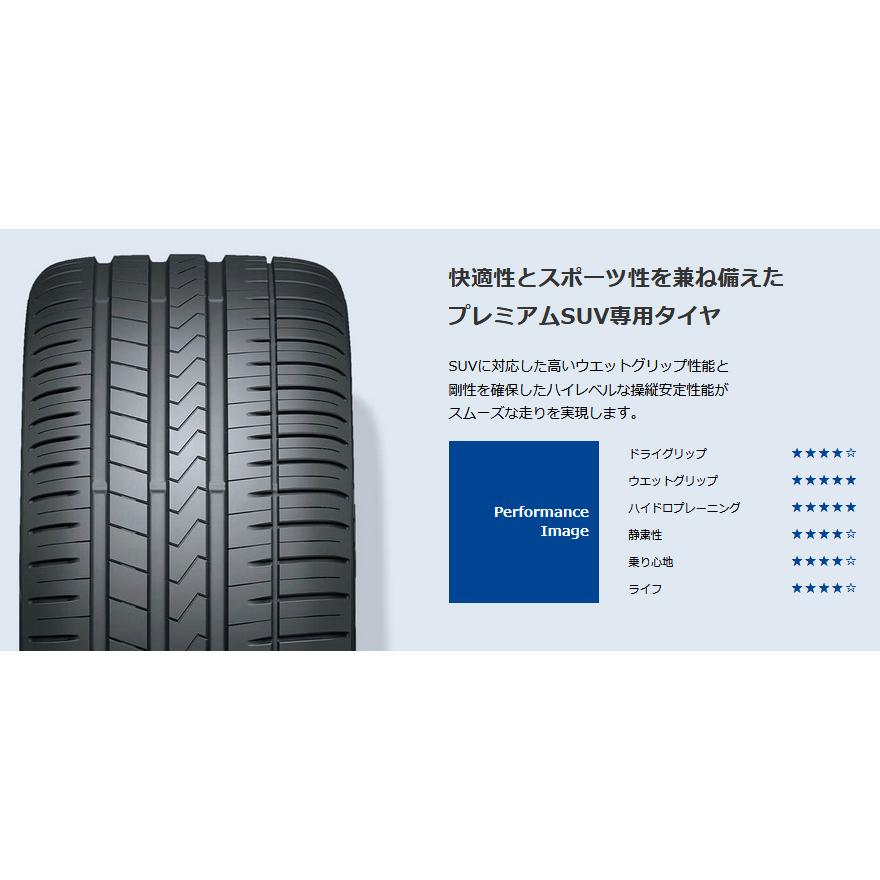 ファルケン AZENIS FK510 SUV アゼニス エフケー ゴーイチゼロ エスユーブイ 235/60R17 102W プレミアムSUVタイヤ １本価格 ２本以上ご注文にて送料無料｜bigrun-ichige-store｜02