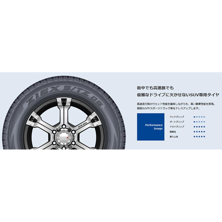 ファルケン ZIEX S/TZ 05 ジークス エスティゼット ゼロゴ 305/40R22 114H XL SUV用 コンフォートタイヤ １本価格 ２本以上ご注文にて送料無料｜bigrun-ichige-store｜02