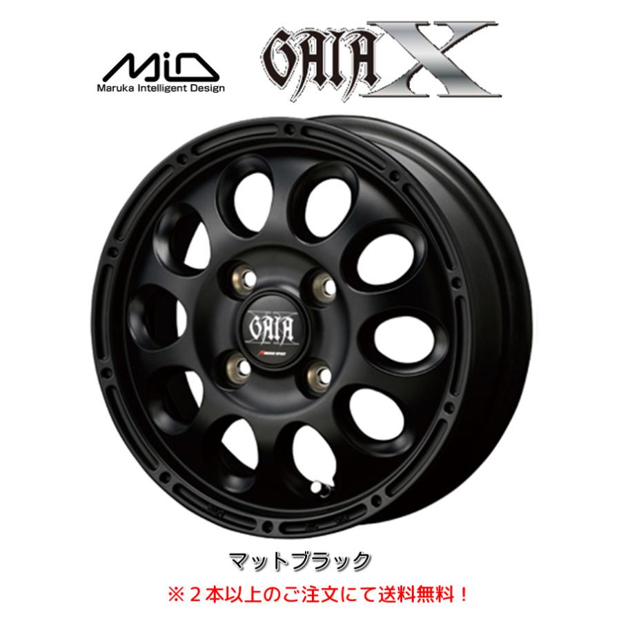 マルカサービス MiD GAIA X ガイヤクロス 軽トラック 軽バン 4.0J-12 +