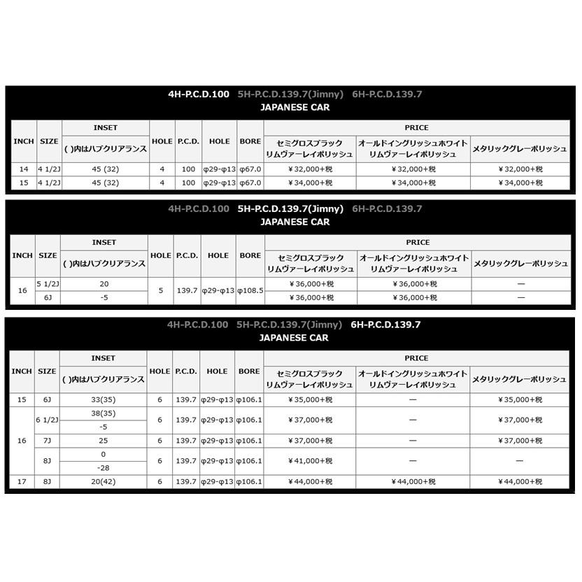 マルカサービス Garcia CISCO ガルシア シスコ ジムニー O/F付 6.0J-16 -5 5H139.7 選べるホイールカラー & ファルケン ワイルドピーク M/T 01 185/85R16｜bigrun-ichige-store｜02