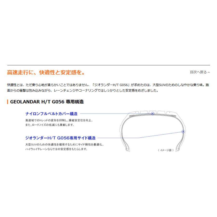 GEOLANDAR ヨコハマ ジオランダー H/T G056 ハイエース NV350