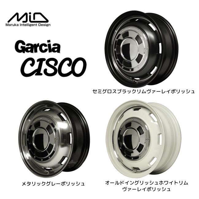 マルカサービス MiD Garcia CISCO ガルシア シスコ 軽自動車 4.5J-14 +