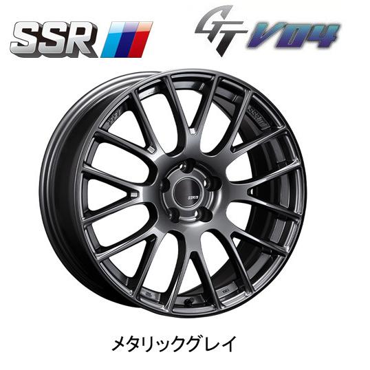 SSR SSR GTV04 エスエスアール ジーティーブイゼロフォー 8.5J-18 +38 