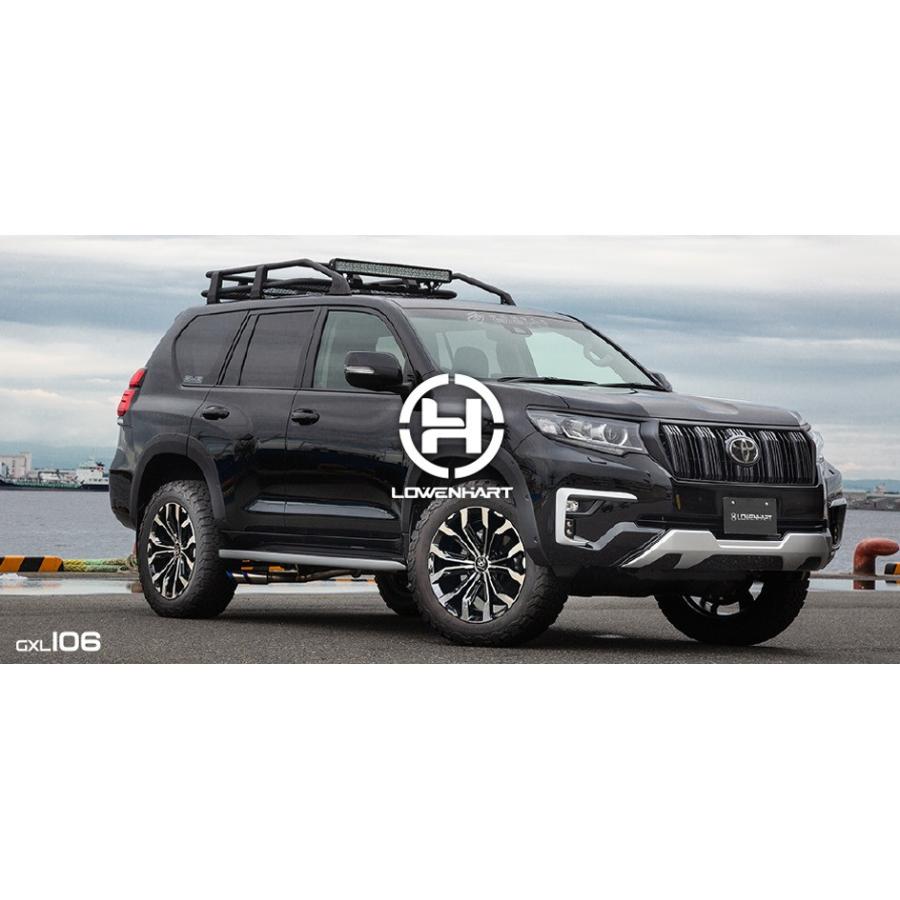 プラド150 レーベンハートGXL106 タイヤ付き ４本セット LOWENHART GXL106 20x8.5 6/139.7 ET20 MOZZO STX 265/50R20 150