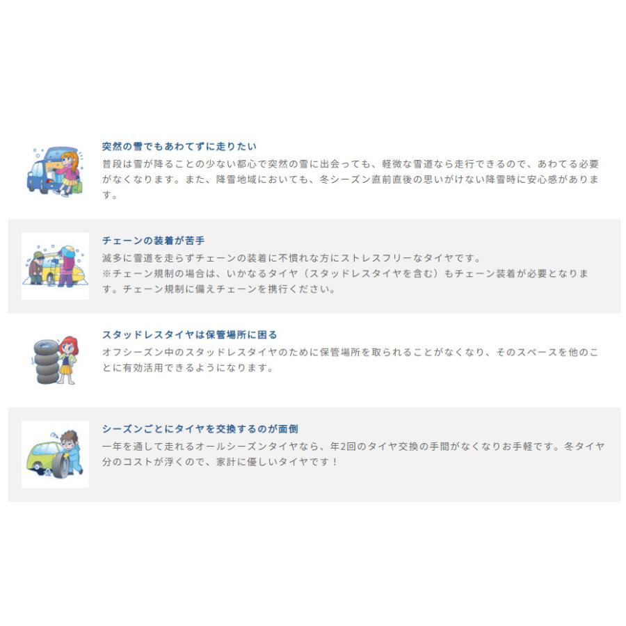 グッドイヤー VECTOR 4SEASONS CARGO ベクター フォーシーズンズ カーゴ 165/80R13 90/88N オールシーズンVANタイヤ １本価格 ２本以上ご注文にて送料無料の画像