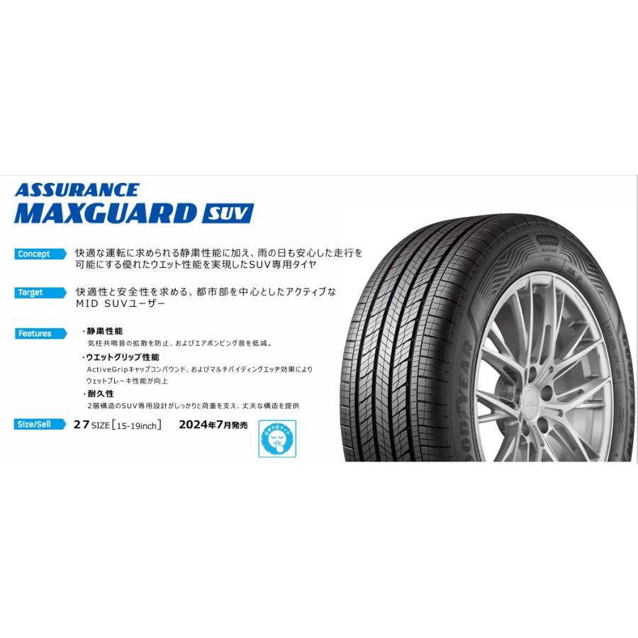 ASSURANCE グッドイヤー MAXGUARD SUV アシュランス マックスガード