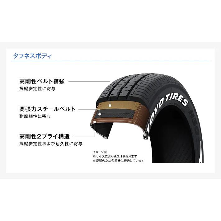 H30 トーヨータイヤ 215/60R17C 109/107R ハイエース NV350 キャラバン