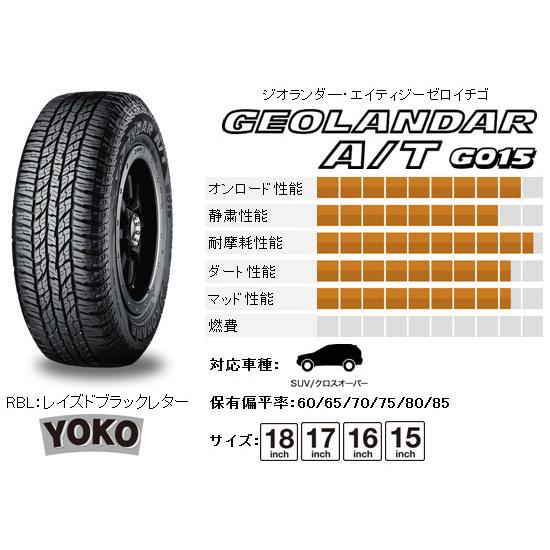 キーラータクティクス グロスブラック 26 5 7 0j 16 6h139 7 G015 ヨコハマ Geolandar 自動車 A T ウェッズ 7 0j 16 275 70r16 Weds G015 個人宅発送不可 ビッグラン市毛店 通販