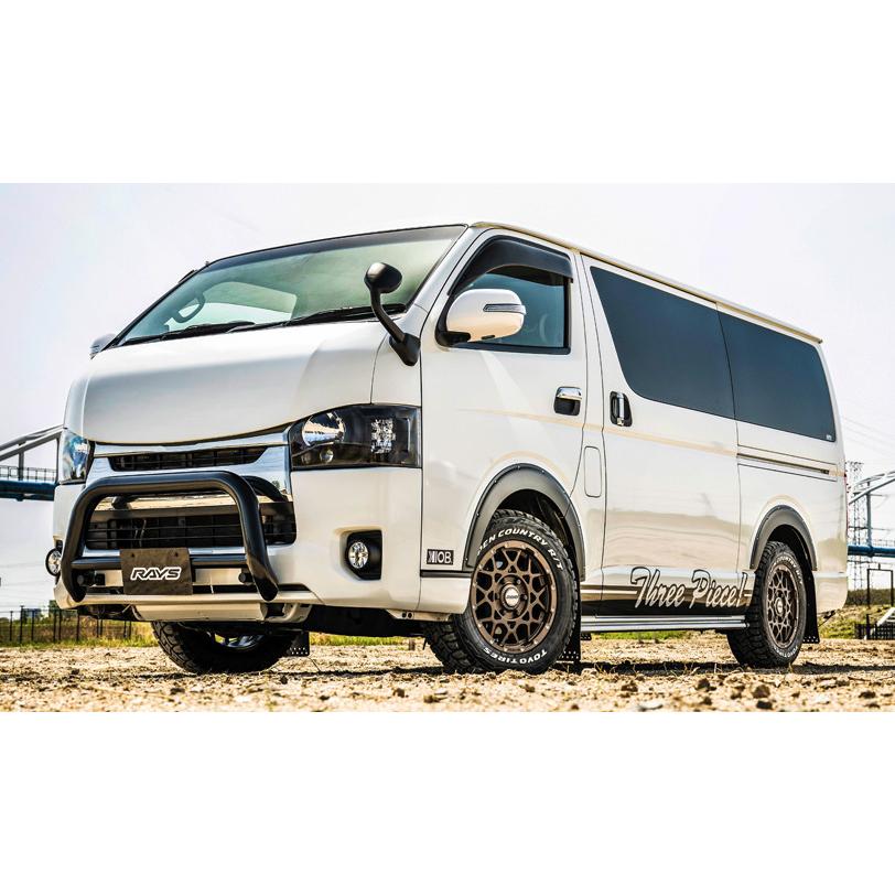 TEAM DAYTONA RAYS レイズ M8 200系 ハイエース 6.5J-16 +38