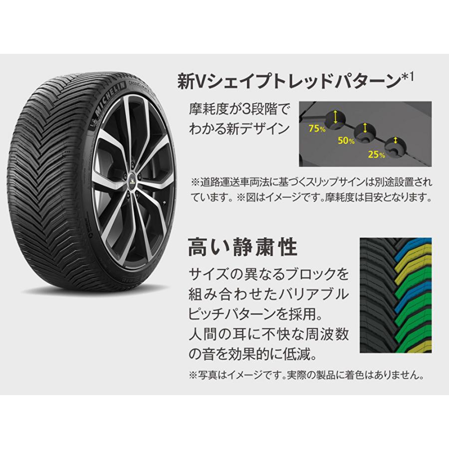 MICHELIN ミシュラン クロスクライメート 2 SUV ツー エスユーブイ 235/65R18 110V XL オールシーズン SUVタイヤ １本価格 ２本以上ご注文にて送料無料｜bigrun-ichige-store｜05