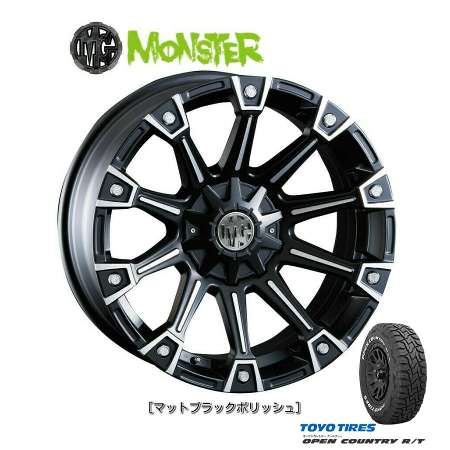 CRIMSON MG MONSTER クリムソン モンスター FJクルーザー 8.5J-20 +22 