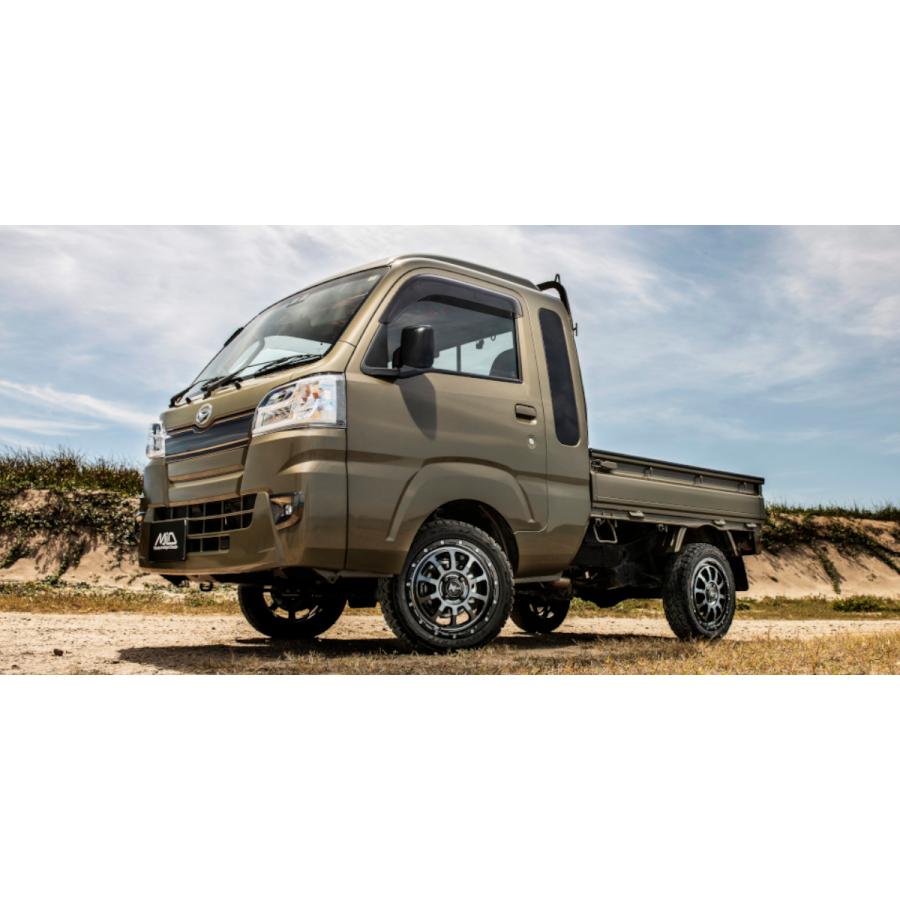 マルカサービス ナイトロパワー M10 PERSHING KC 軽自動車 4.5J-14 +45