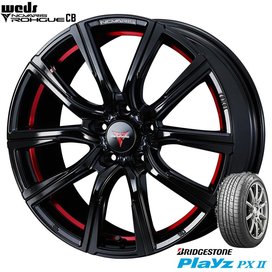 期間限定送料無料 Weds ウェッズ ノヴァリス Rohgue Cb 7 0j 17 5h100 114 3 ピアノブラック レッドライン ブリヂストン プレイズ Pxii 5 50r17 ビッグラン市毛paypayモール店 通販 Paypayモール 気質アップ Temmam Com