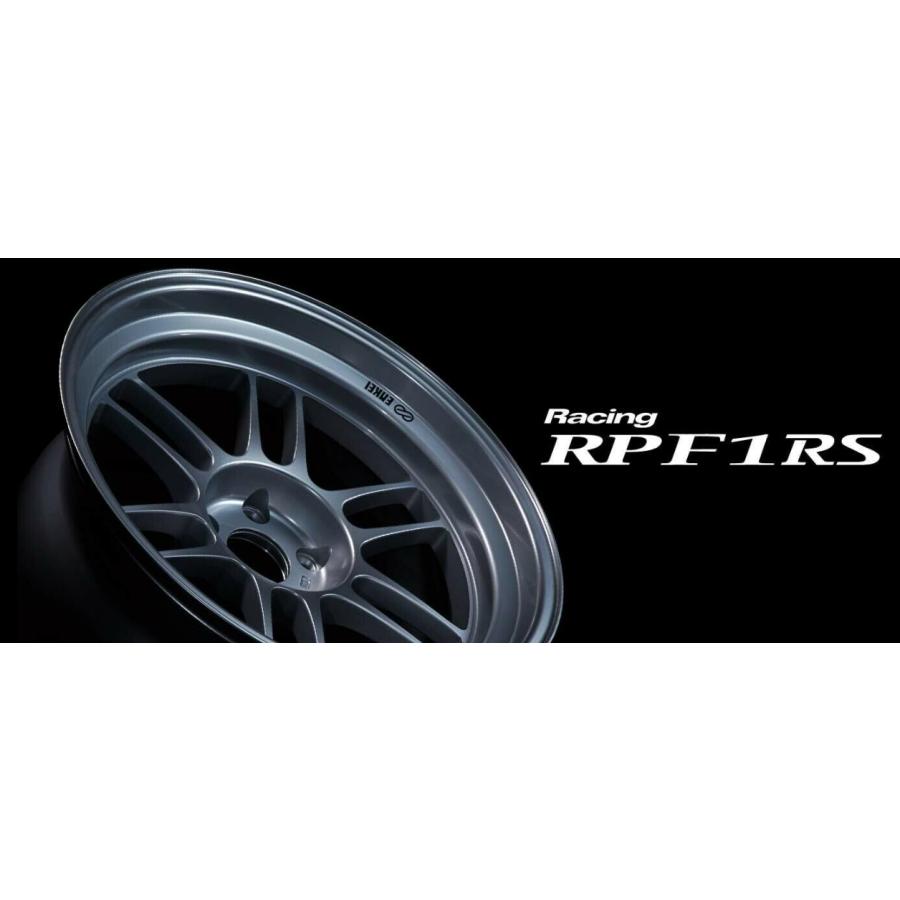 ENKEI Racing RPF1 RS エンケイレーシング アールピーエフワン アールエス 8.0J-15 +28 4H100 シルバー ４本セット 送料無料｜bigrun-ichige-store｜03