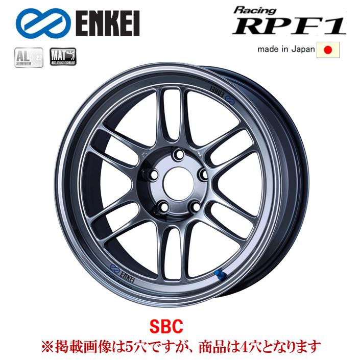 ENKEI（エンケイ） ENKEI Racing RPF1 7.0J-15 +35 4H100 SBC 4本