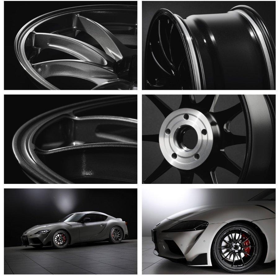 TWS Motorsport モータースポーツ RS317 9.0J-17 +62 5H114.3 グラファイトブラック 日本製 ４本以上ご注文にて送料無料_3