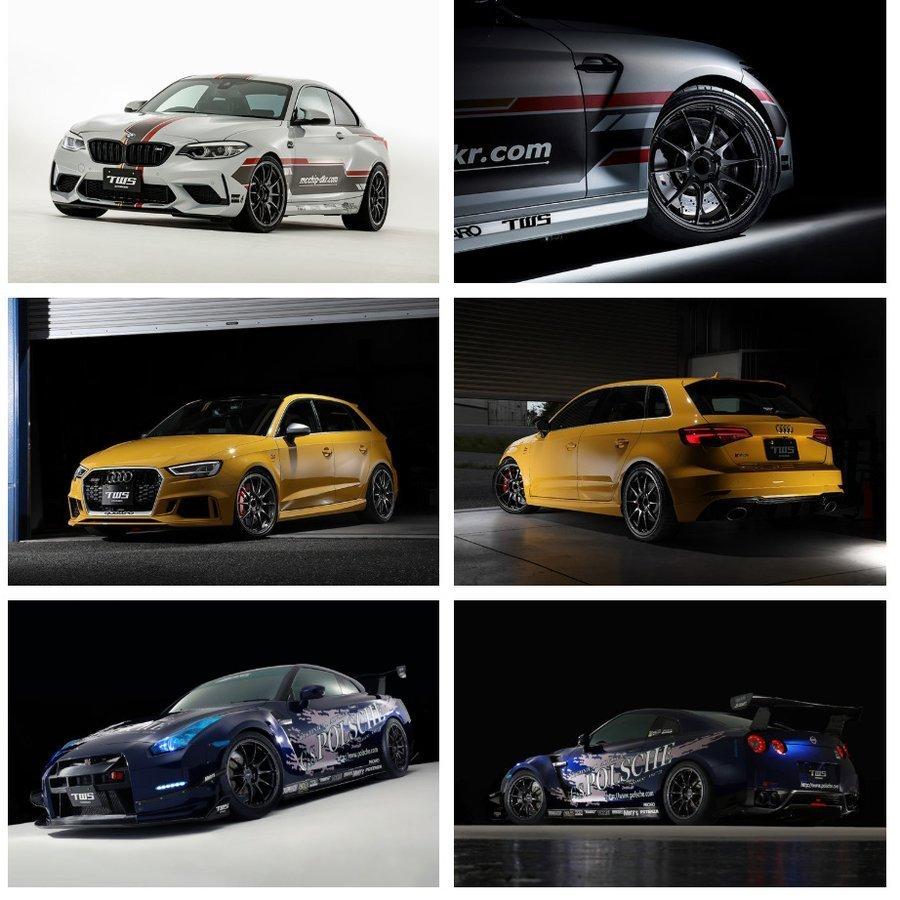 TWS Motorsport モータースポーツ RS317 9.0J-17 +62 5H114.3 グラファイトブラック 日本製 ４本以上ご注文にて送料無料_4