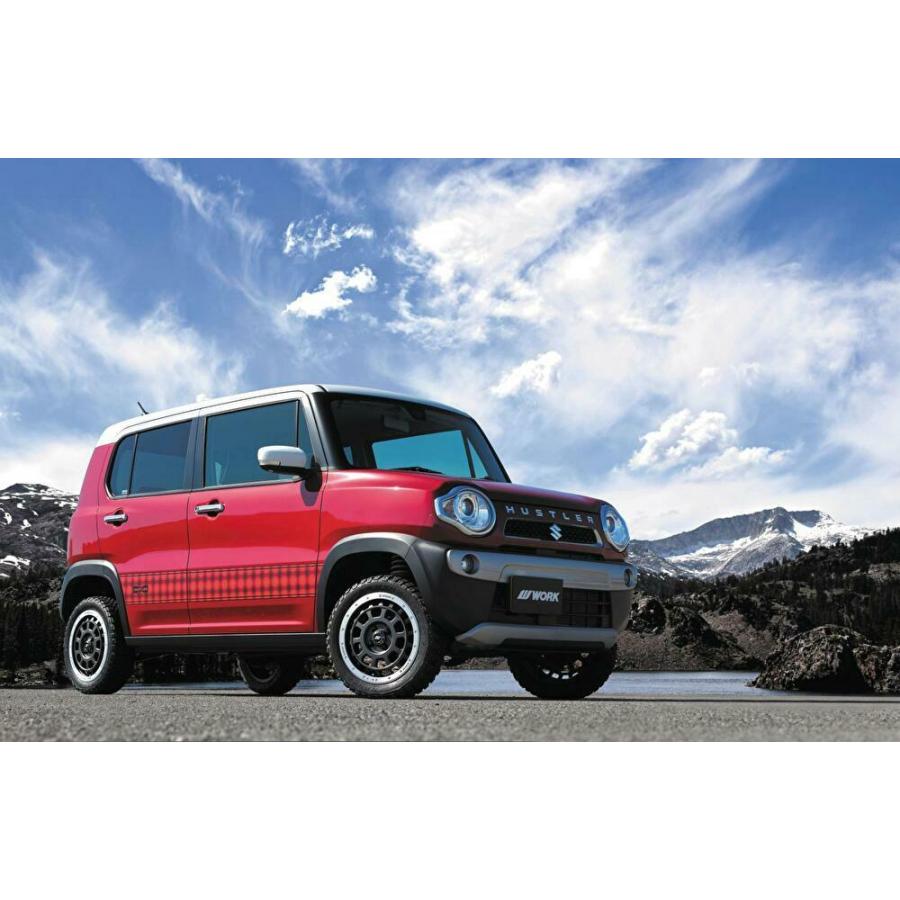 WORK CRAG T-GRABIC クラッグ ティーグラビック 軽自動車 5.0J-15 +45 