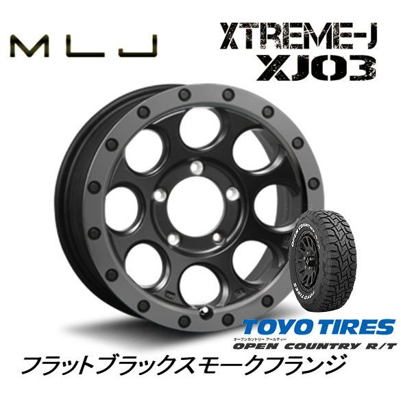 MLJ XTREME-J エクストリーム J XJ03 ジムニー 5.5J-16 +20 5H139.7  