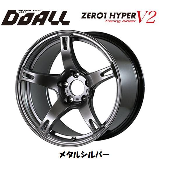 DOALL CST ZERO1 HYPERV2 18インチx9.5J＋-0 4本 ドゥオール DOALL CST ZERO 1 HYPER V2 シーエスティー ゼロワン