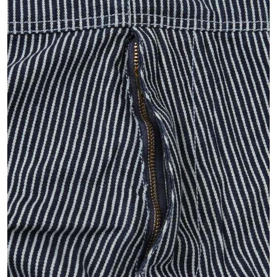 デニムオーバーオール 大きいサイズ メンズ Mc.S.P ヒッコリー