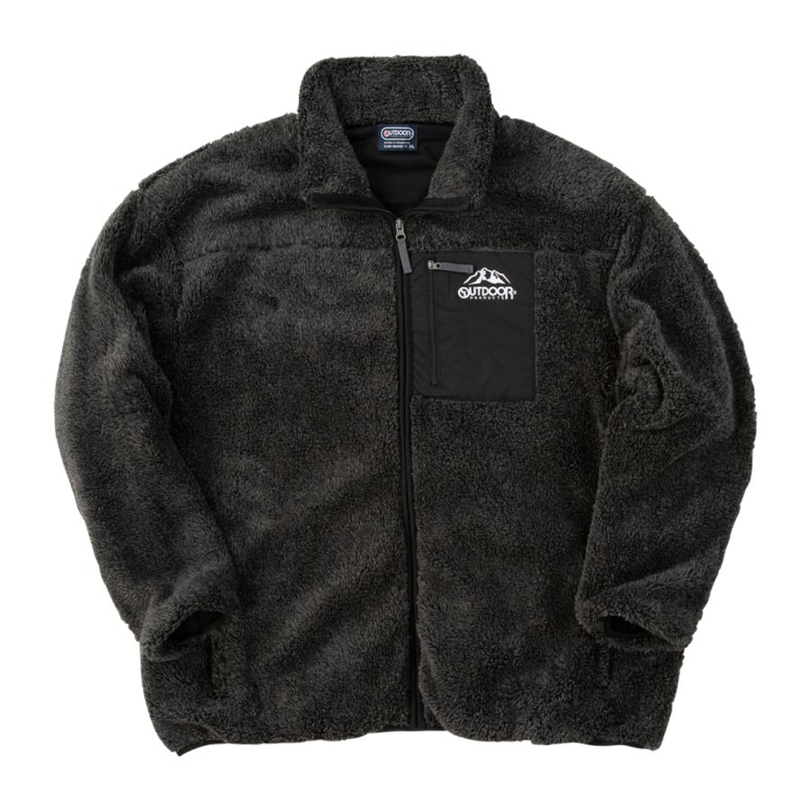 ⭐️3日間限定価格⭐️プリーツプリーズ黒ボア襟取り外しブルゾン極美品⭐️ FREAK'S STORE（フリークスストア）の「ボア襟フェイクレザーブルゾン