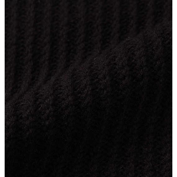 【新作・新着商品！】ミニケーブルクルーネックセーター 大きいサイズ メンズ Timely Warning  ブラック｜bigsize｜03
