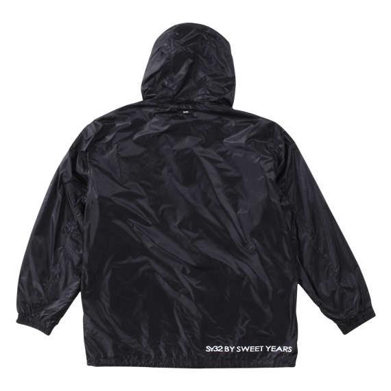 SY32 by SWEET YEARS ブラックジャンパー XL リバーシブルウインドジャケット 大きいサイズ メンズ SY32 by SWEET
