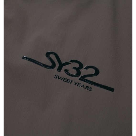 カルビコ425ハイストレッチフルジップジャケット 大きいサイズ メンズ SY32 by SWEET YEARS ブラウン_4