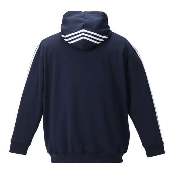 スウェットフルジップパーカー 大きいサイズ メンズ adidas  レジェンドインクの画像